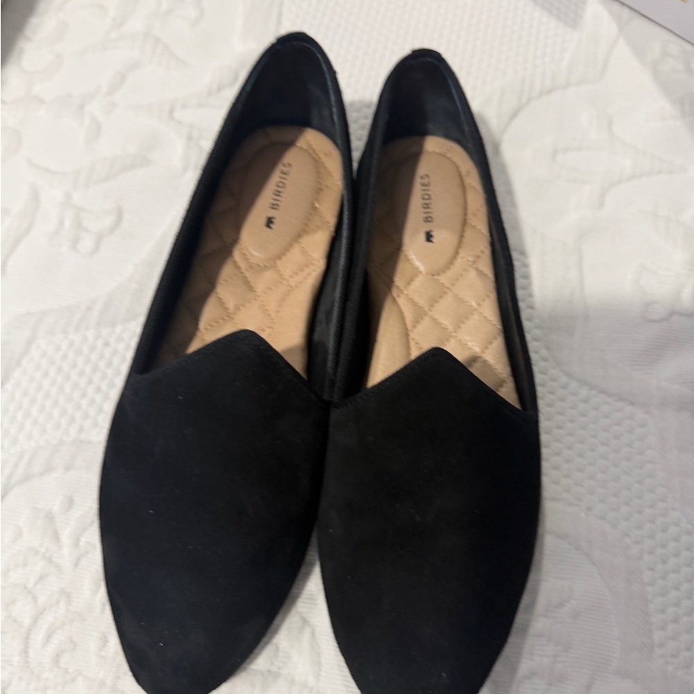 Birdies Classic Black Loafers